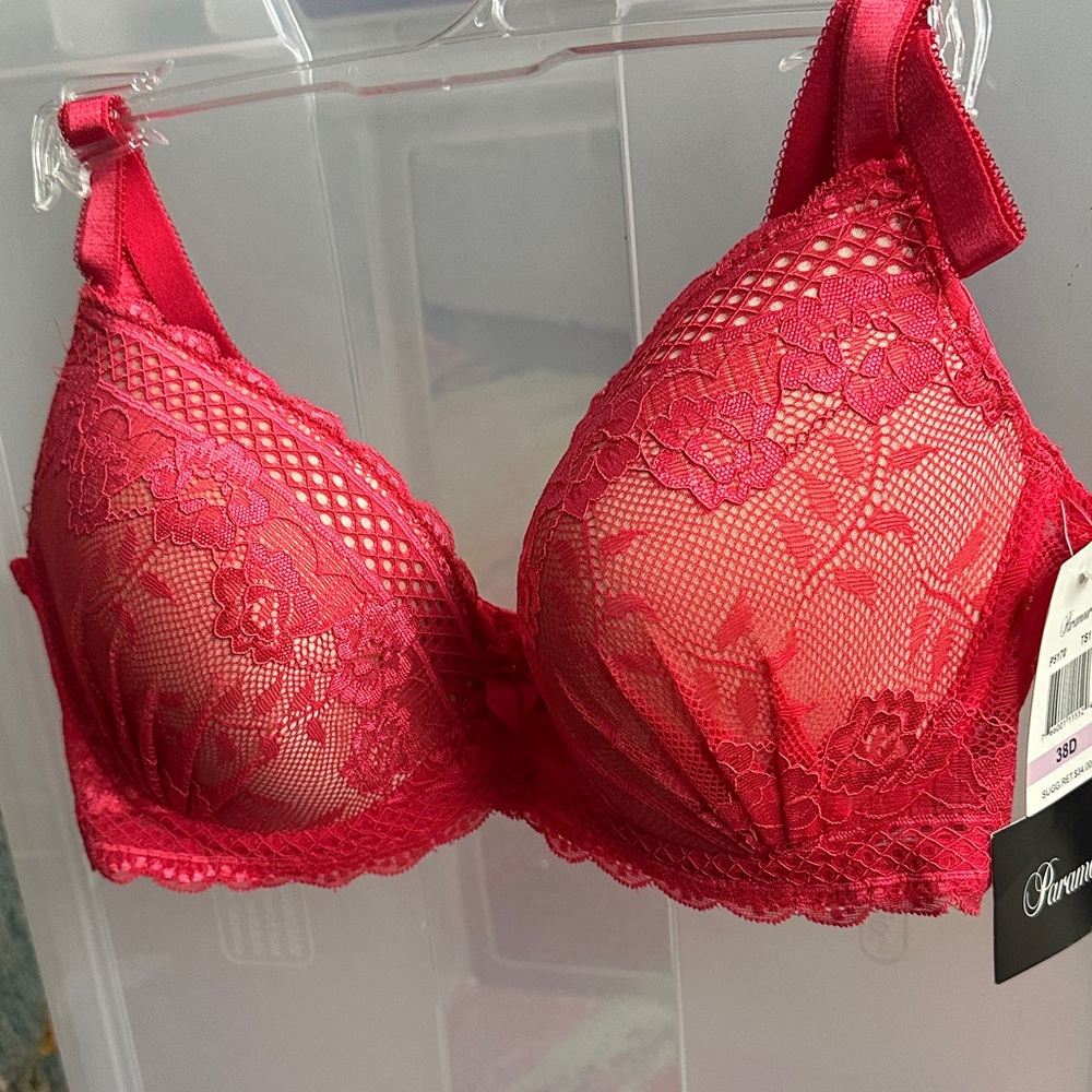 Paramour Scarlet Lace Bra